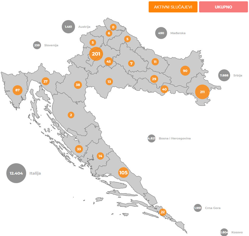 koronavirus.hr (24.7.2020. u 14h)