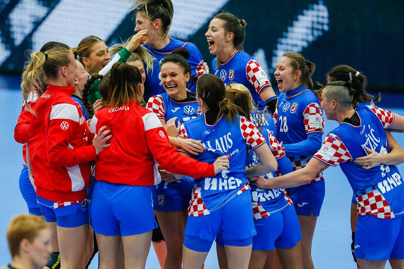 during the Women’s EHF EURO 2020 Norway, Denmark, Main Round, Group II, Croatia vs Romania, Kolding Arena, Kolding Denmark, 10.12.2020, Mandatory Credit © Stanko Gruden / kolektiff