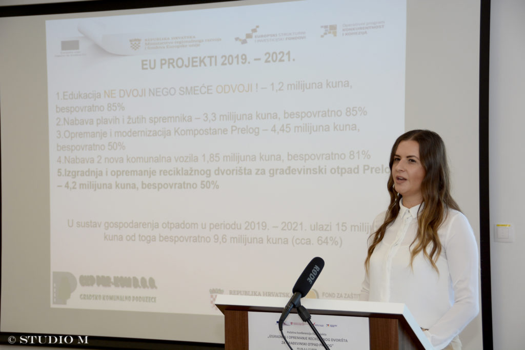 GPK Pre-Kom izgradnja reciklažnog dvorišta (početna konferencija projekta / listopad, 2020)