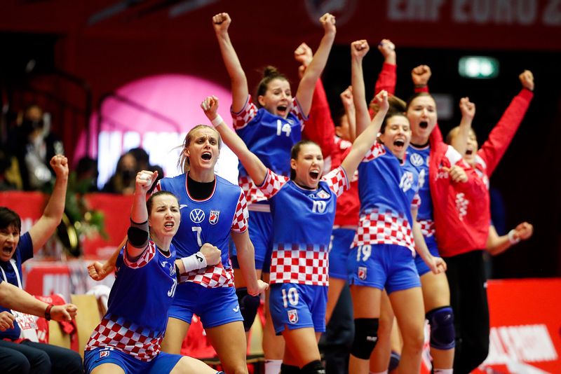 during the Women’s EHF EURO 2020 Norway, Denmark - FinaI Weekend, Bronze match, Croatia vs Denmark, Jyske Bank Arena, Herning Denmark 20.12.2020, Mandatory Credit © Jozo Cabraja / kolektiff