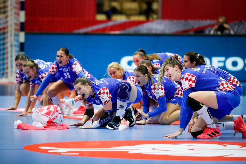 during the Women’s EHF EURO 2020 Norway, Denmark - FinaI Weekend, Bronze match, Croatia vs Denmark, Jyske Bank Arena, Herning Denmark 20.12.2020, Mandatory Credit © Jozo Cabraja / kolektiff