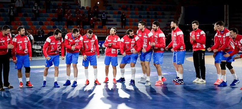 Team Croatia during the IHF World Championship 2021 Egypt, Angola vs Croatia, Borg El Arab Sports Hall, Alexandria, Egypt, 17.01.2021, Mandatory Credit © Jozo Cabraja / kolektiff