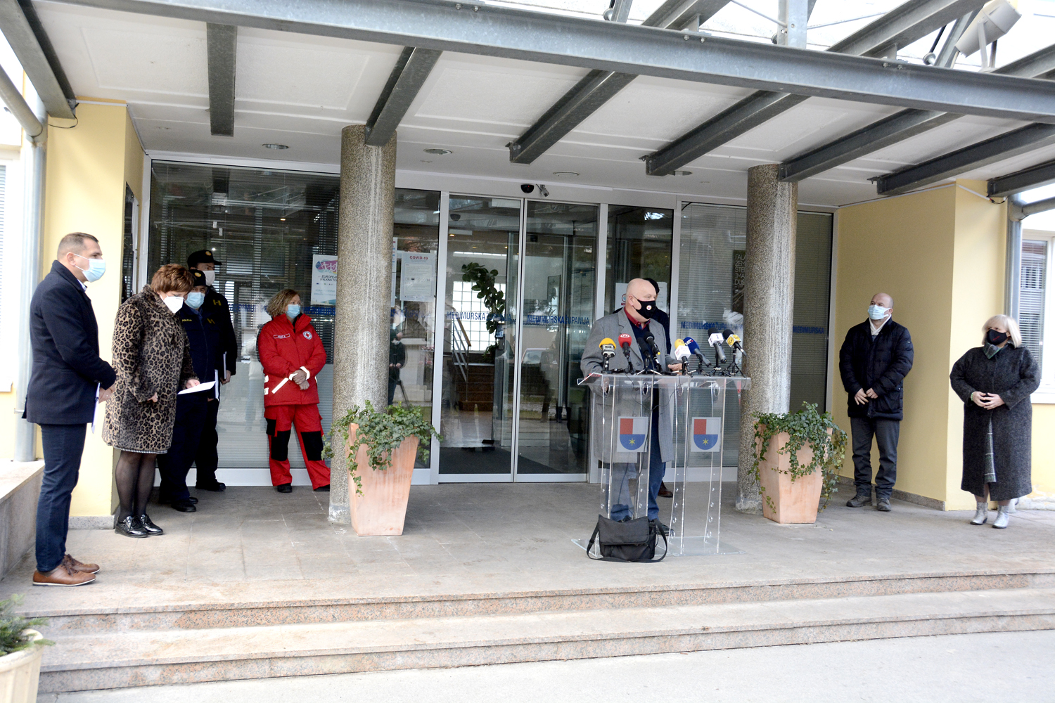 Konferencija za novinare, Stožer civilne zaštite Međimurske županije, 14.1.2021.