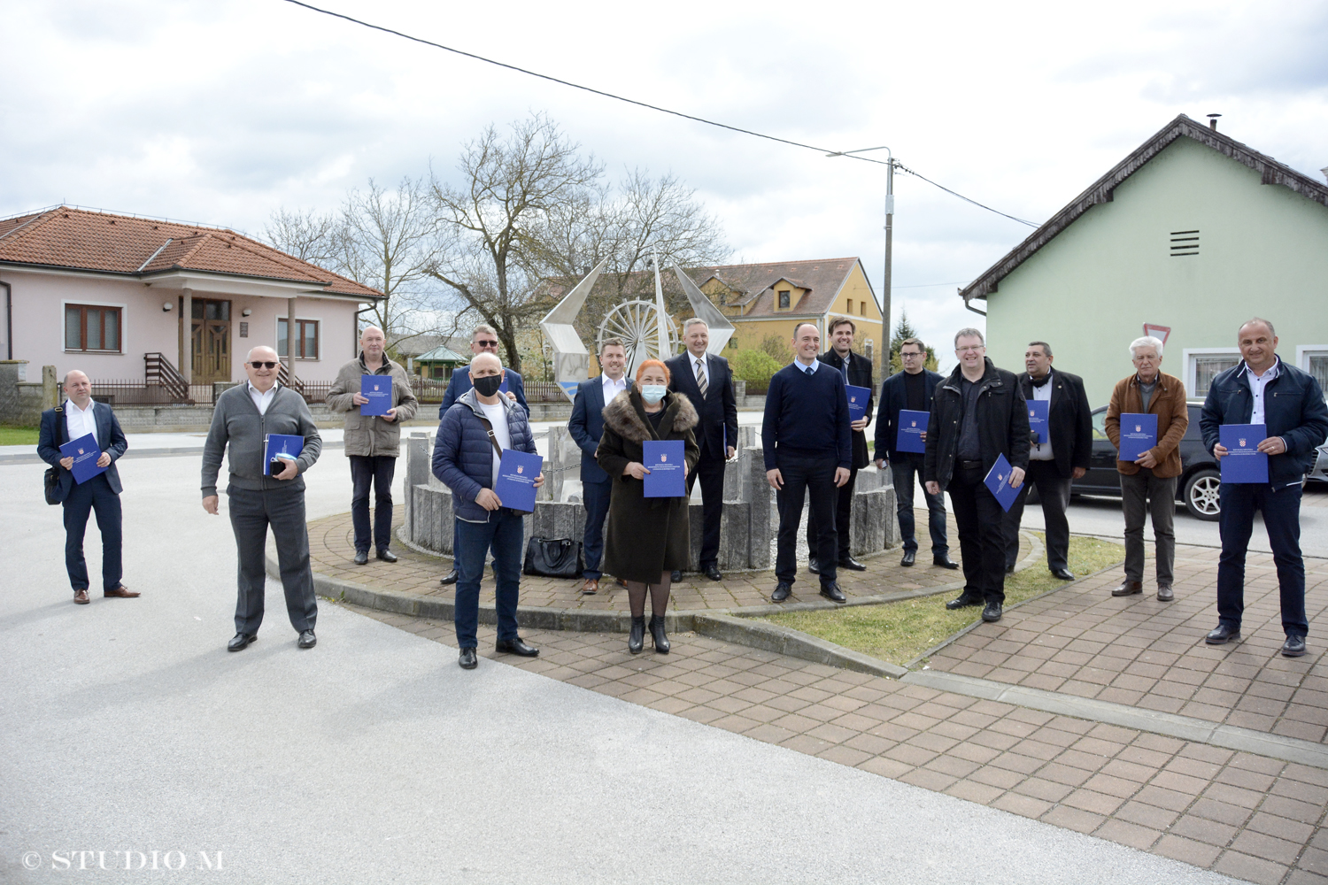 Podturen, potpisivanje ugovora o sufinanciranju s Ministarstvom regionalnog razvoja i fondova EU, 14.4.2021.