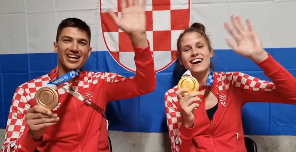 OI Tokyo 2020 / Matea Jelić i Toni Kanaet, zlato i bronca