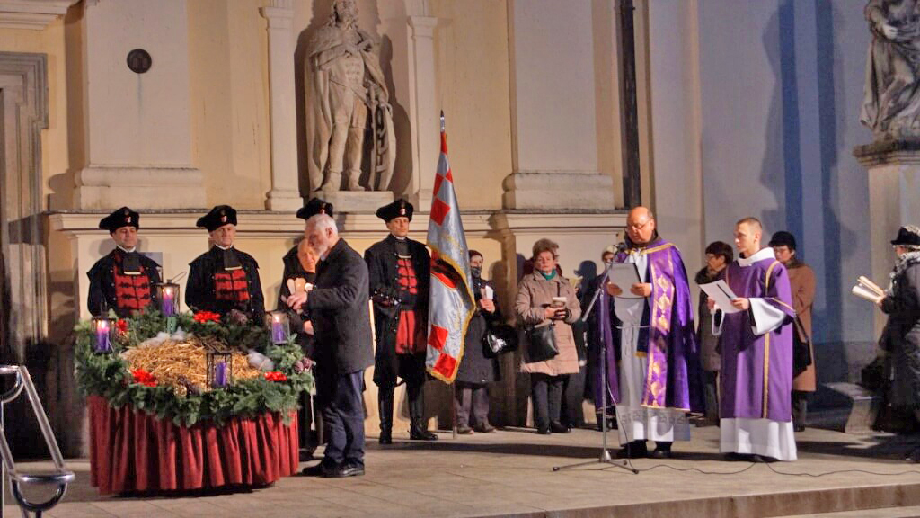 Paljenje treće adventske svijeće u Čakovcu, Foto: Grad Čakovec