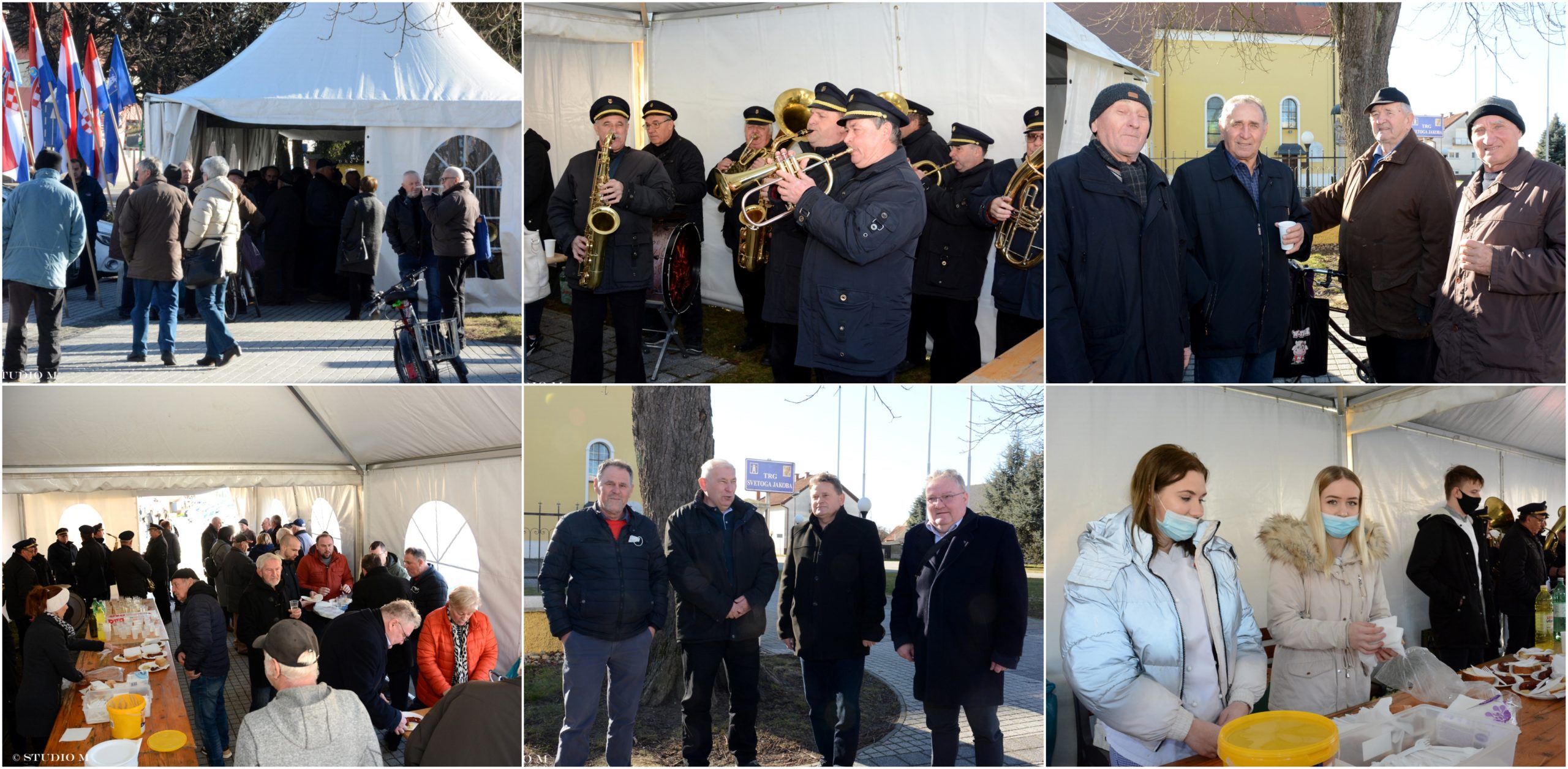 Druženje građana na Trgu sv. Jakoba povodom 25 godina statusa Grad Prelog, 8.2.2022.