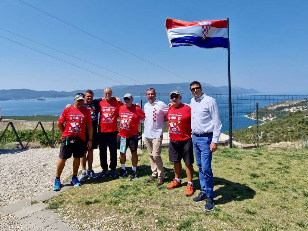 Varaždinski branitelji na putu prem Pelješkom mostu, 25.7.2022.