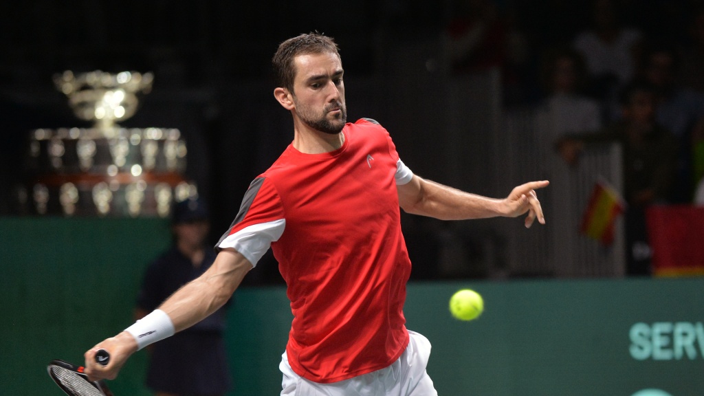 Marin Cilic Pablo Carreno Busta Hrvatska Spanjolska Finals Davis Cup Malaga 20221123 7