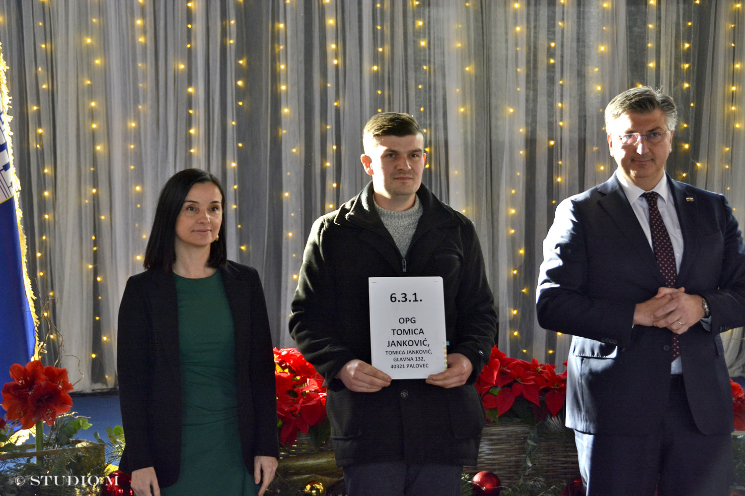 Predsjednik Vlade Andrej Plenković i ministri, radni posjet Međimurskoj županiji i podjela ugovora za sjeverozapadne županije / Metalska jezgra, Čakovec / 27.12.2022.