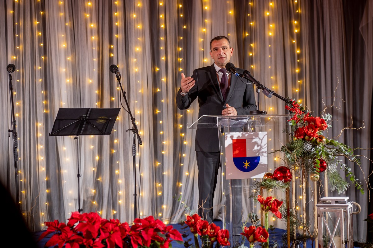 Međimurska županija, božićno-novogodišnji prijem, 22.12.2022. Metalska jezgra, Čakovec / Foto: Međimurska županija