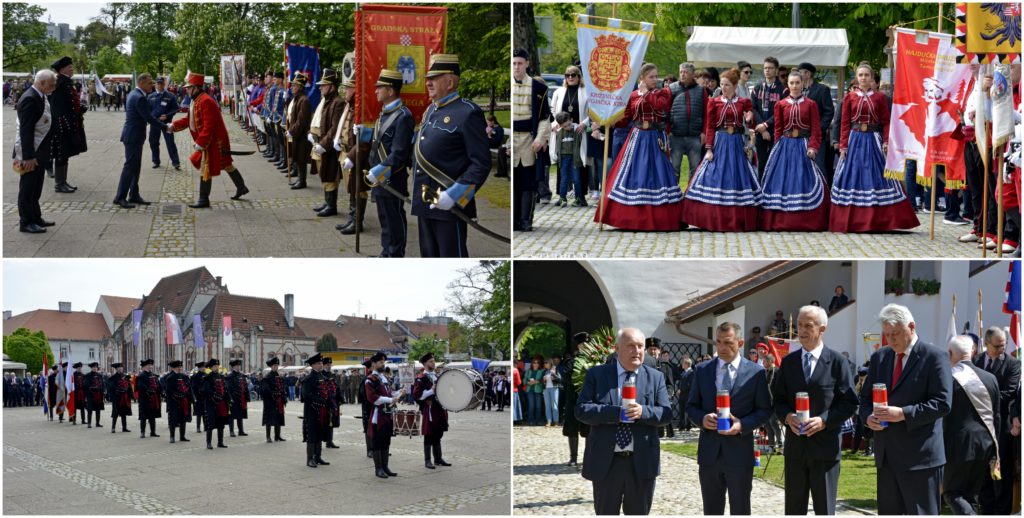 Međimurska županija, mimohod povijesnih postrojbi i odavanje počasti, Dan Međimurske županije 29.04.2023.