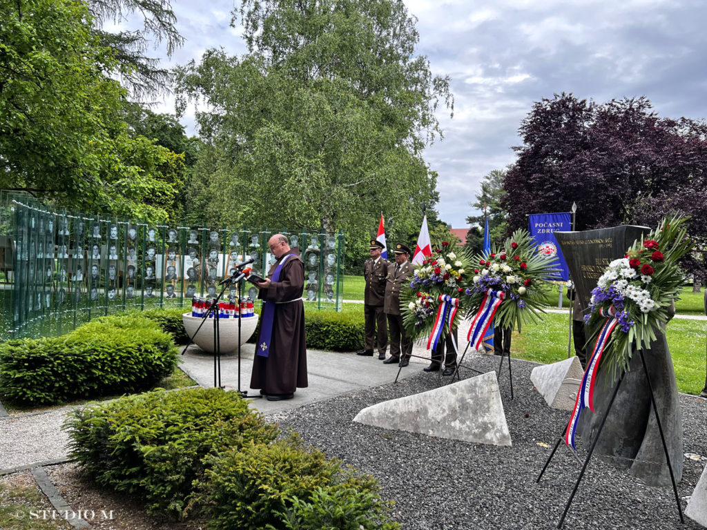 Međimurska županija, Dan državnosti Republike Hrvatske, spomen obilježje poginulim i nestalim braniteljima Domovinskog rata, Perivoj Zrinski / 30.5.2023.