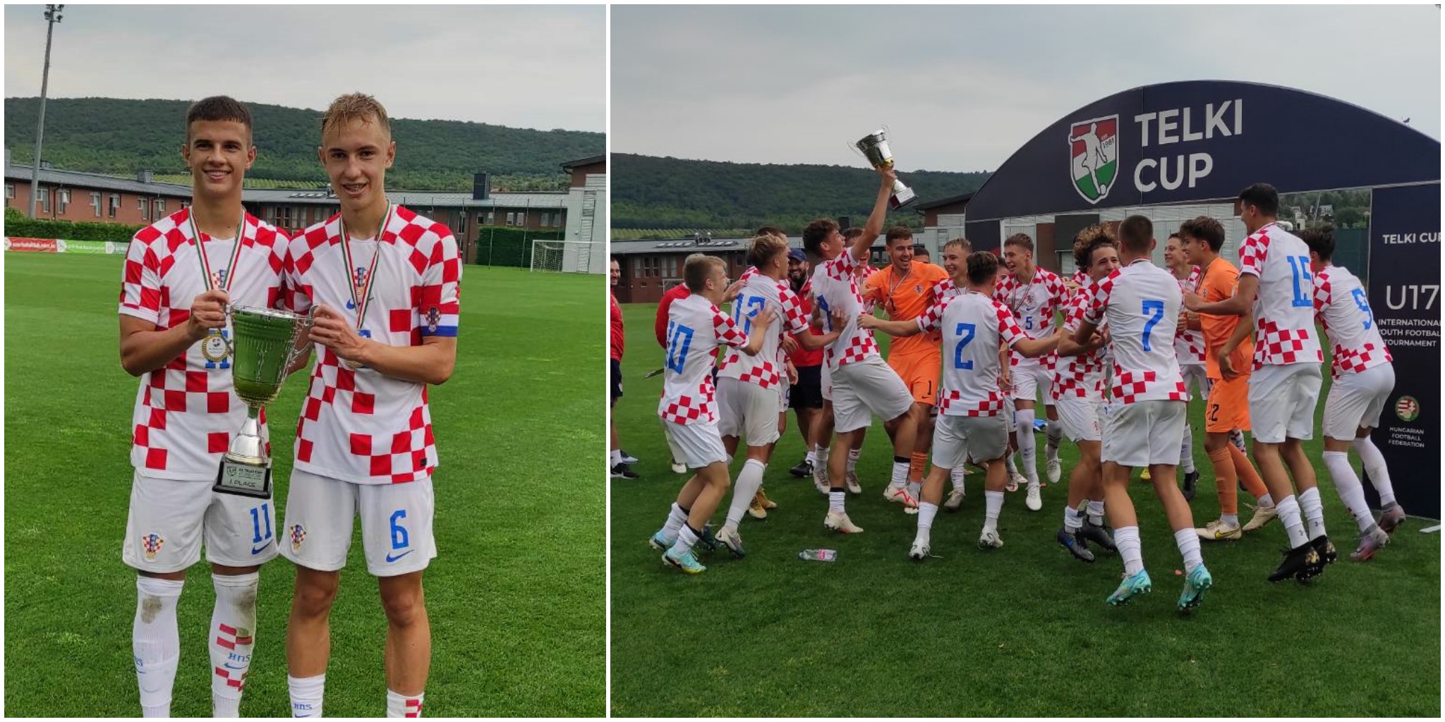 Hrvatska U17, pobjednik međunarodnog prijateljskog turnira u Mađarskoj / AndroSokač