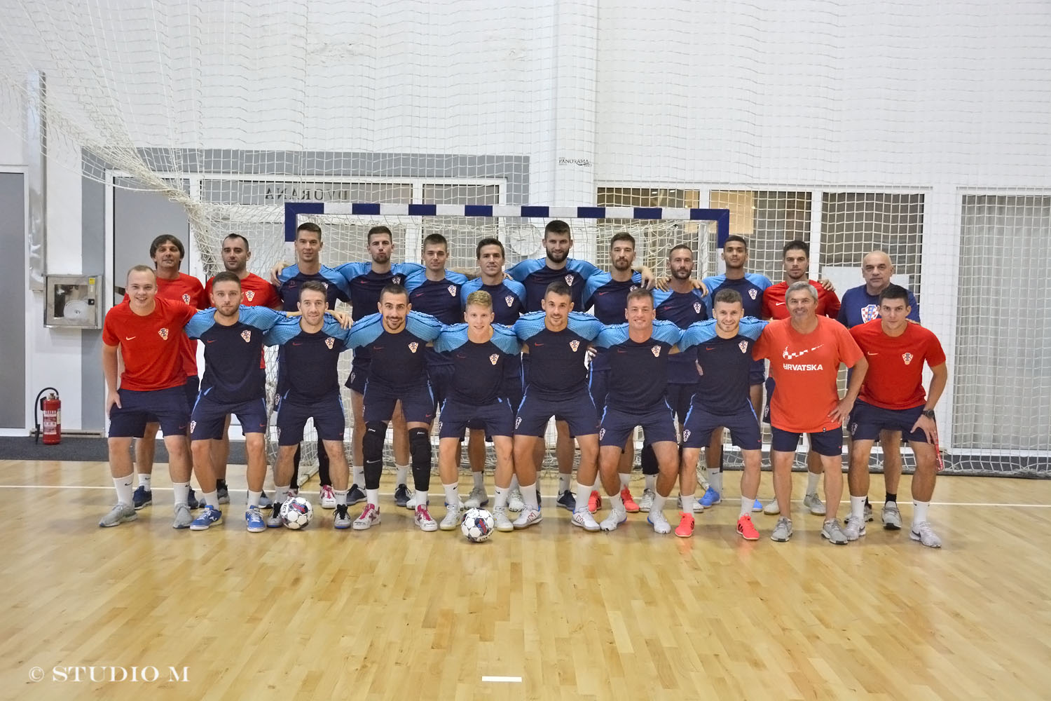 Hrvatska futsalska reprzeentacija na pripremama u Prelog 24.8.2023. / Foto: Željka Švenda / Studio M