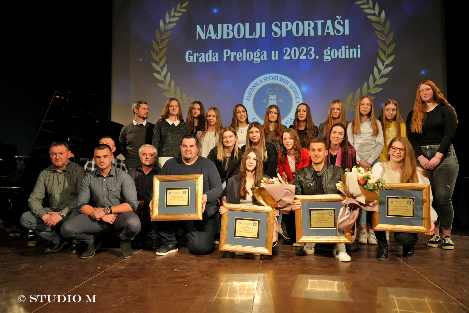 Najbolji sportaši Grada Preloga za 2023. godinu, Dom kulture Grada Preloga, 16.2.2024. | Foto: Željka Švenda / Studio M