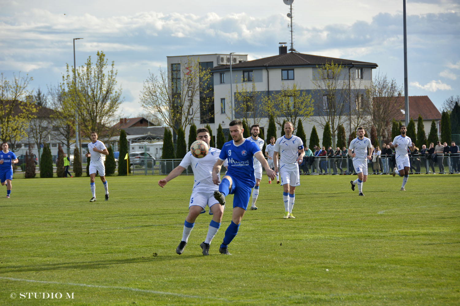 NK Mladost Komet - NK Dinamo Palovec, 1. Međimurska Premiel liga 1.4.2023. | Foto: Željka Švenda / Studio M