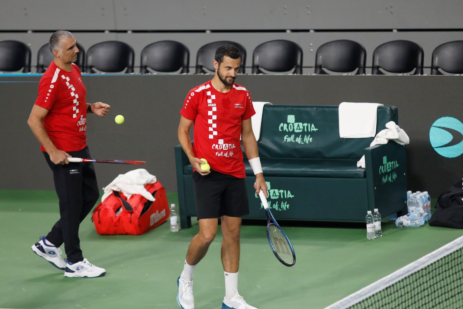 Igor Šarić i Mate Pavić | Foto: Mario Ćužić / HTS