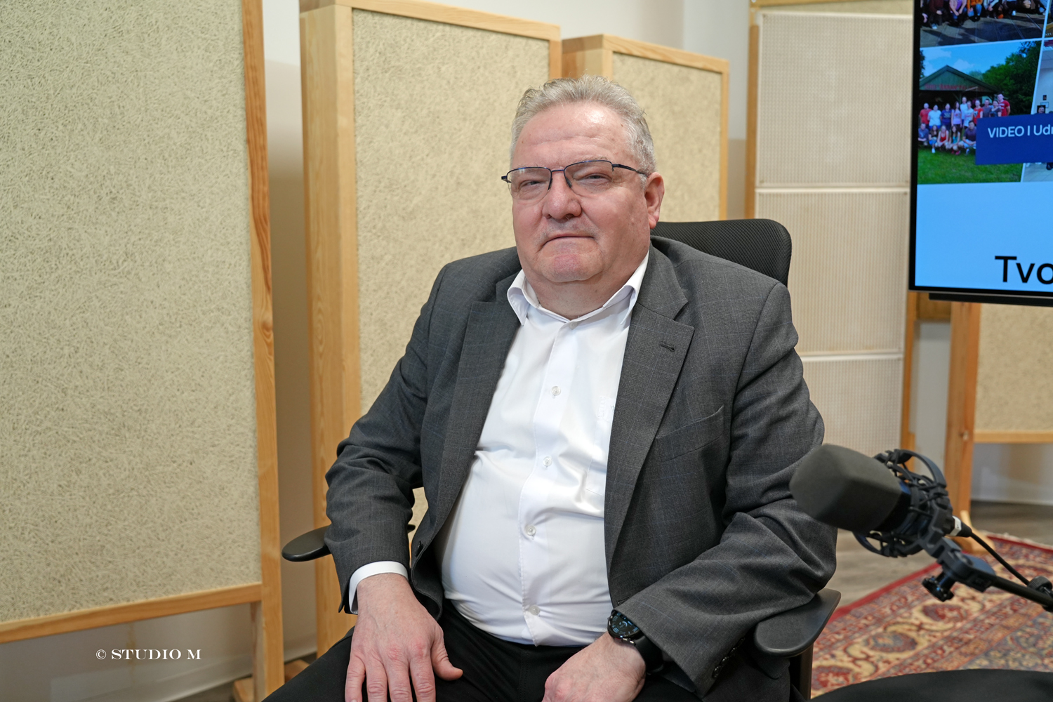 Ljubomir Kolarek, gostovanje u emisiji Radio Osinjak | Foto: Filip Švenda / Studio M