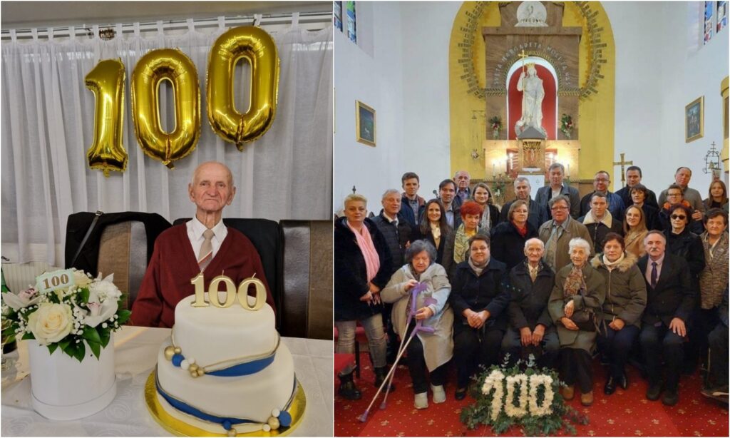 Blaž Berljak, 100. rođenda / Foto: Općina Donja Dubrava