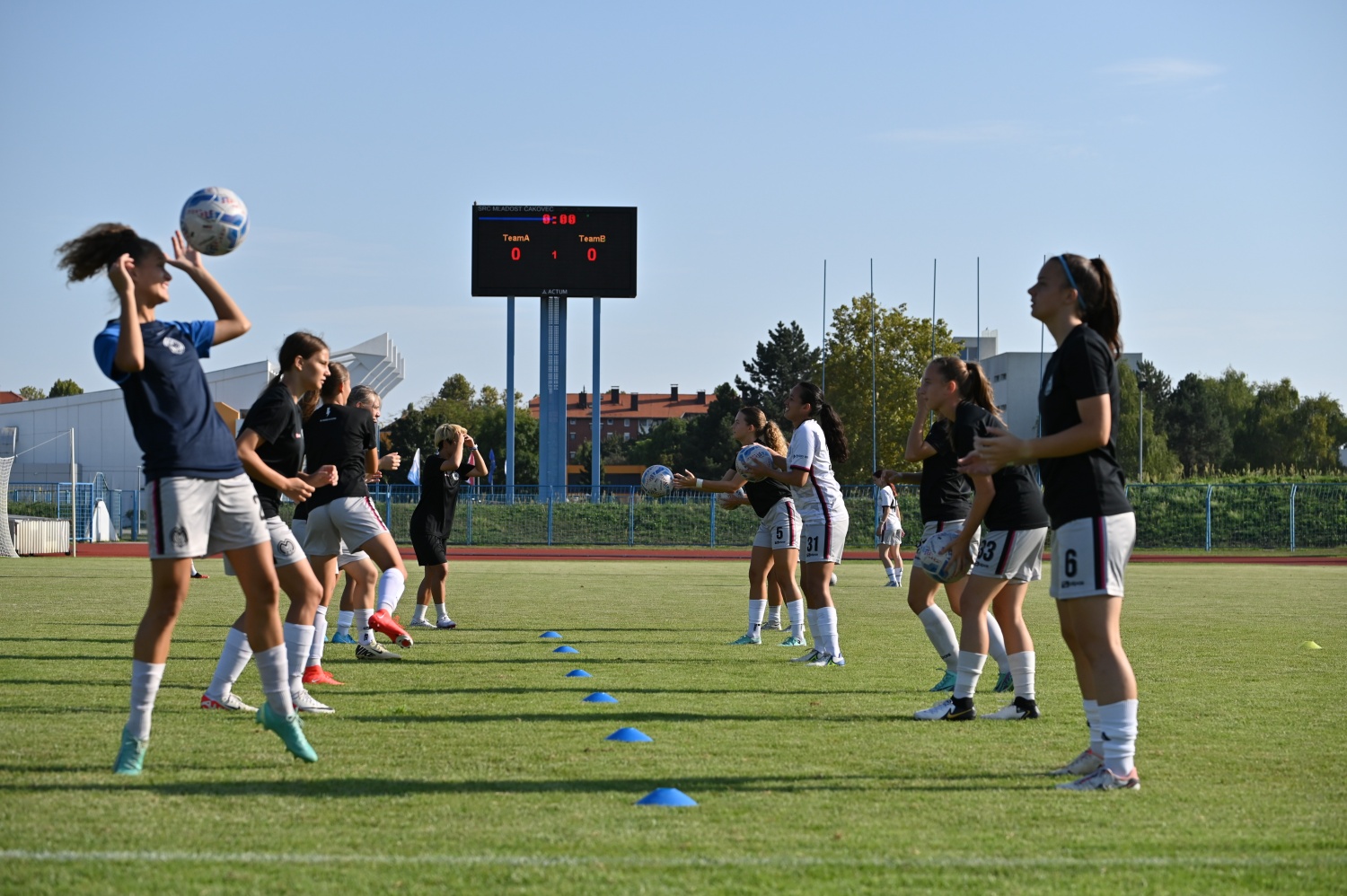 Trening, ŽNK Međimurje / Foto: ŽNK Međimurje Čakovec